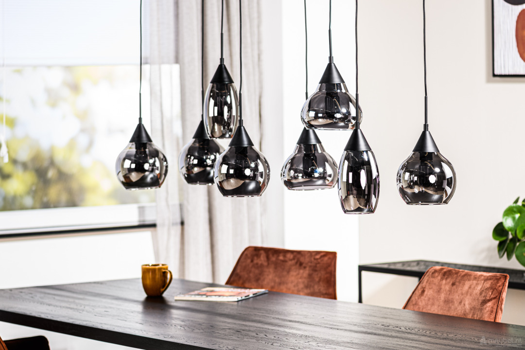 Hanglamp 8-lichts Lola 120cm – foto 3 – A-meubel