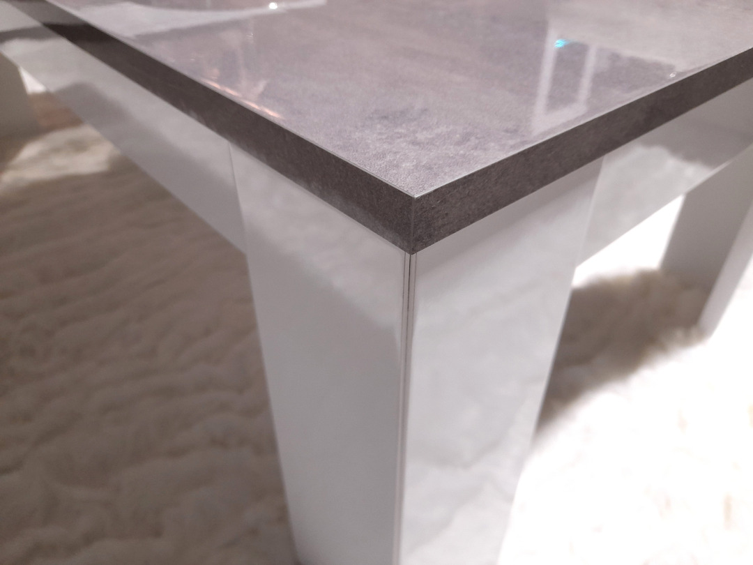 Marknesse Salontafel 126x67cm Wit/Marmer – foto 3 – A-meubel