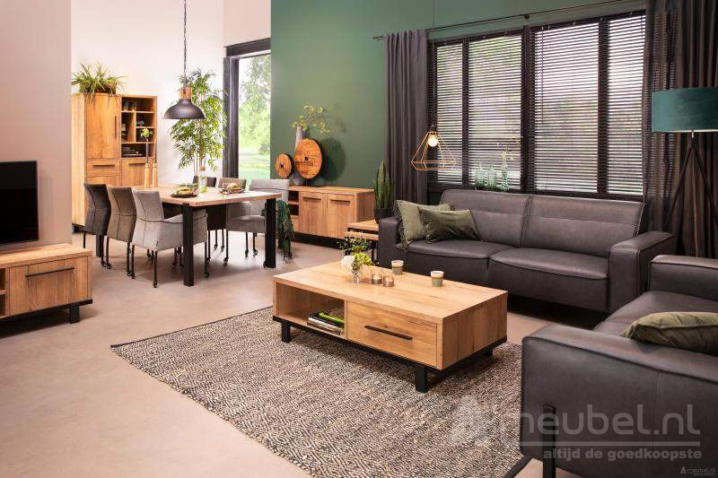 Wognum Dressoir Groot 3 dr/1 la/3 open 241cm – foto 2 – A-meubel