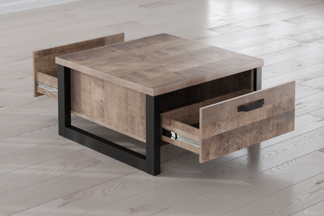 Eerbeek Salontafel met lade 80cm – foto 5 – A-meubel