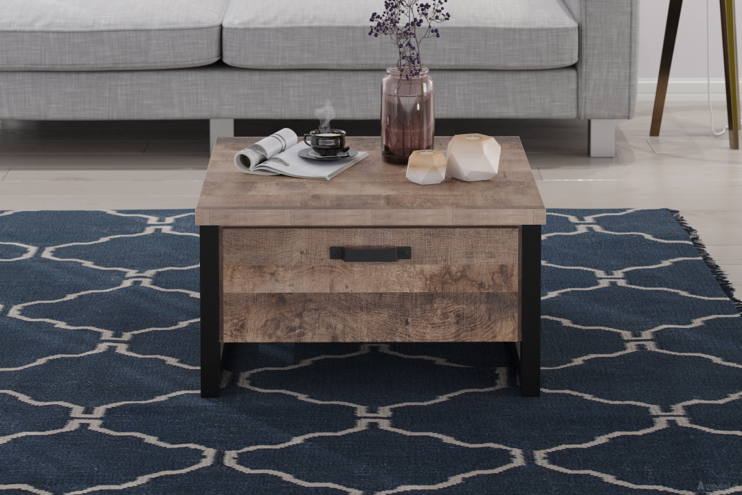 Eerbeek Salontafel met lade 80cm – foto 4 – A-meubel