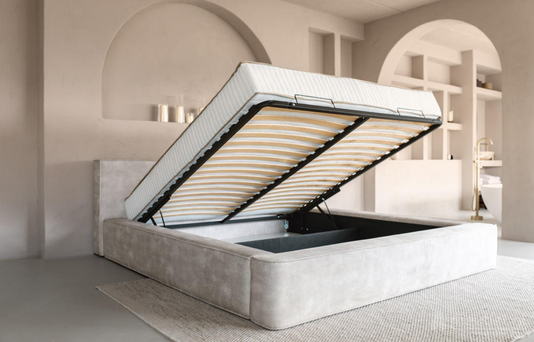 Designbed Adore Pearl Beige 140cm – foto 3 – A-meubel
