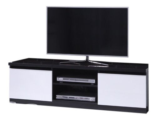 Rilland TV meubel Klein Zwart Wit 150cm – foto 2 – A-meubel