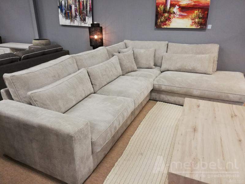 Hoekbank Ijsselstein Ottomaan Groot + 2.5 Zits Express 290cm – foto 5 – A-meubel