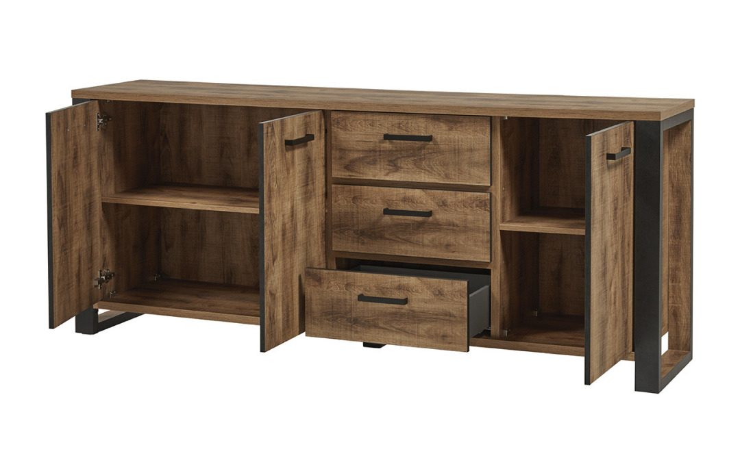 Obdam Dressoir Groot 225cm – foto 2 – A-meubel