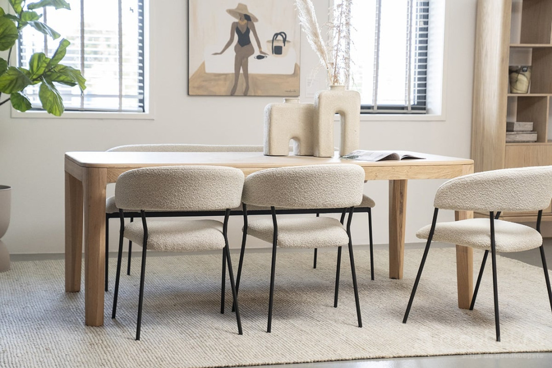 Eetkamerstoel Luka - Beige Copenhagen - 95791 57cm – foto 10 – A-meubel