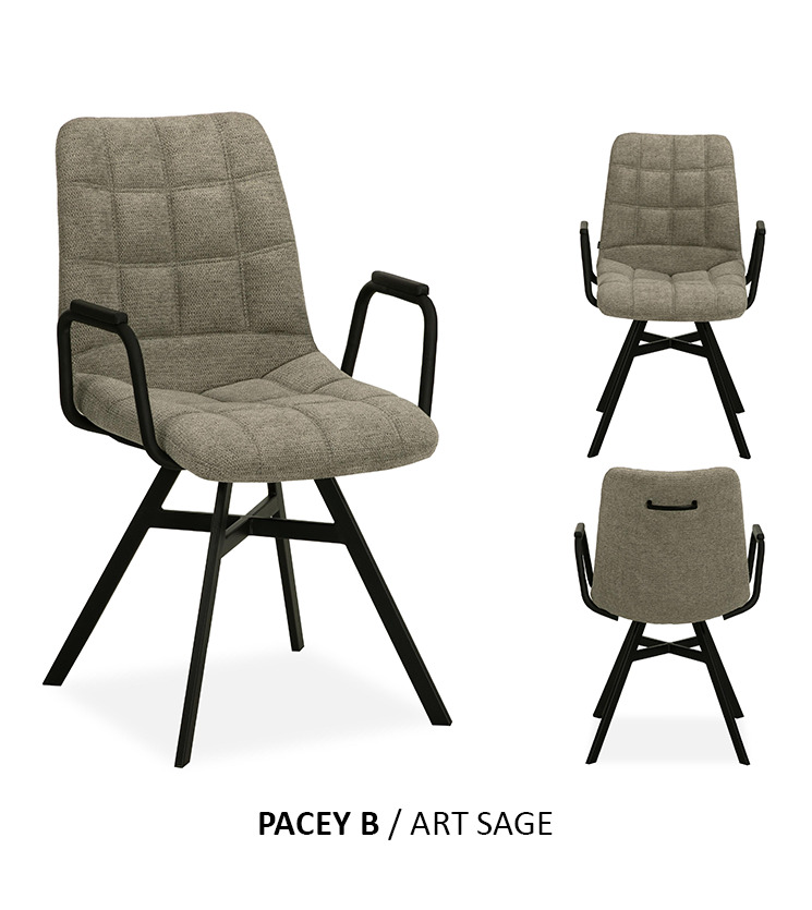 Eetkamerstoel Pacey B - foto 1 – foto 2 – A-meubel