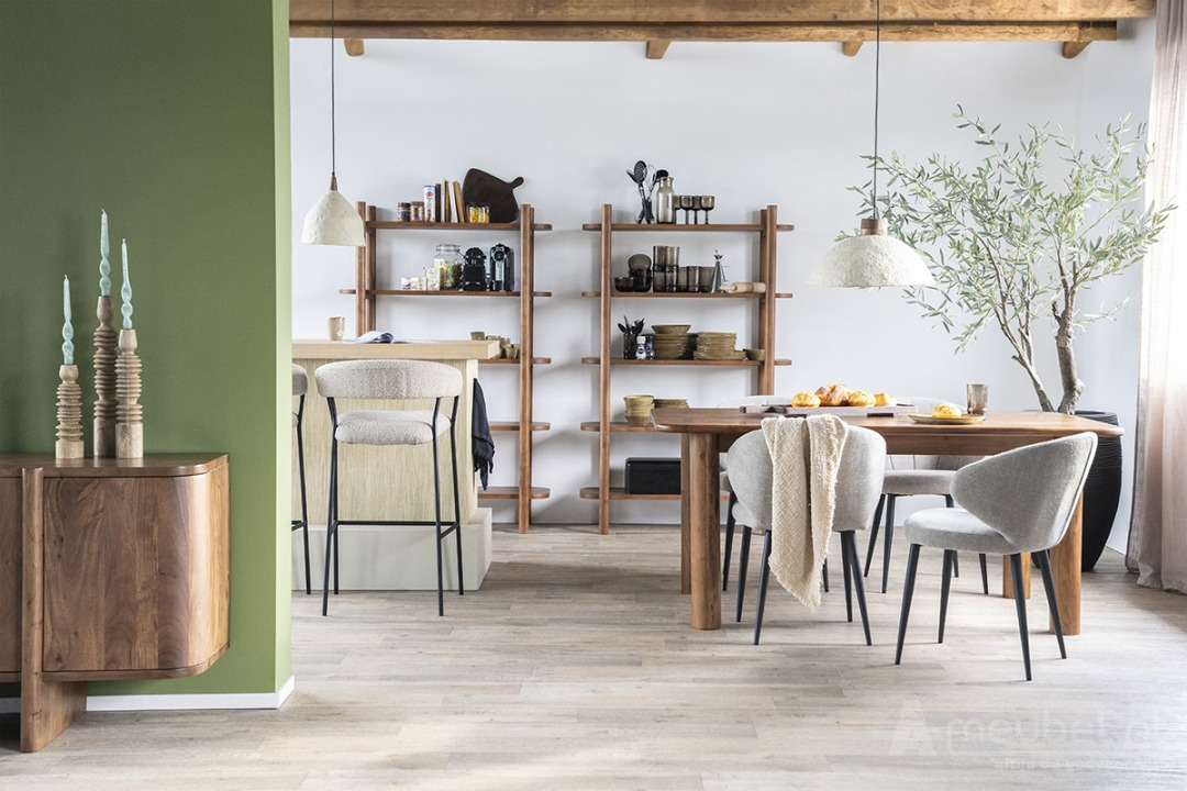 Eettafel Julian - 170cm - Bruin - 95913 – foto 8 – A-meubel