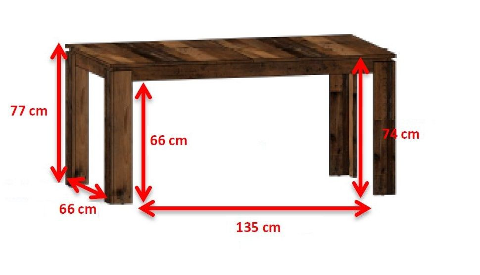 IJzendijke Eettafel (uitschuifbaar) 200cm – foto 4 – A-meubel
