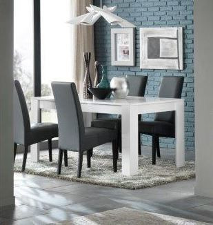 Eettafel Marknesse Wit 160cm – foto 3 – A-meubel