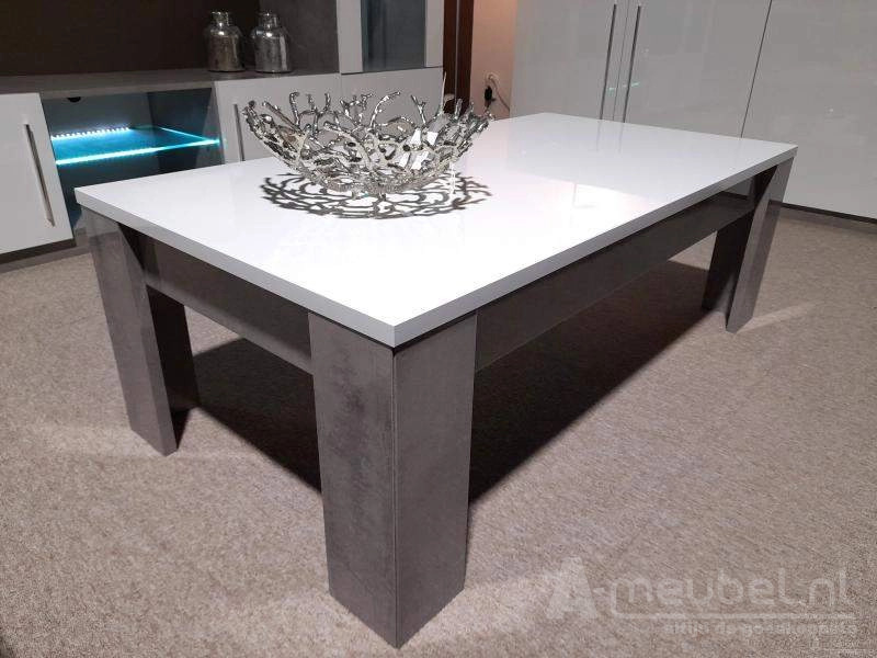 Woonkamerset Giethoorn Marmer Wit 126cm – foto 2 – A-meubel