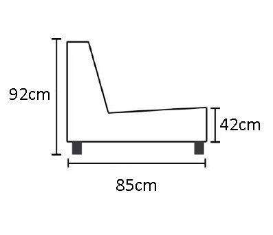 Loungebank Groningen Ottomaan + 2 Zits 231cm – foto 2 – A-meubel