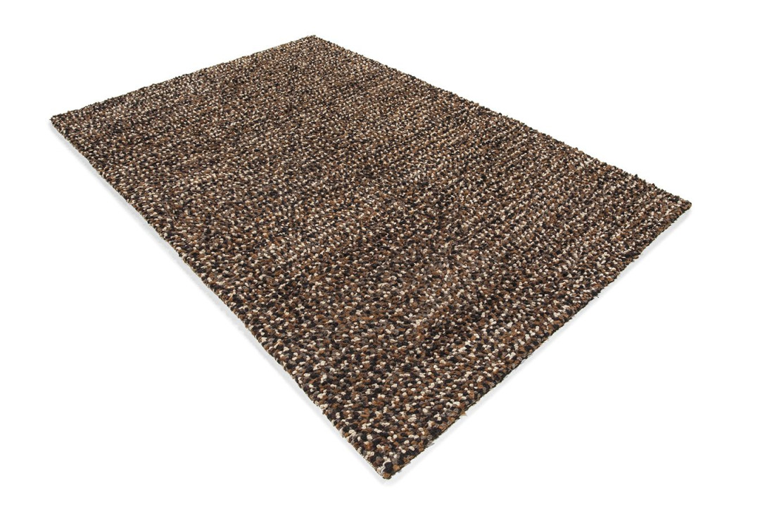 Vloerkleed Helsinki Zwart/Grijs 165cm – foto 3 – A-meubel