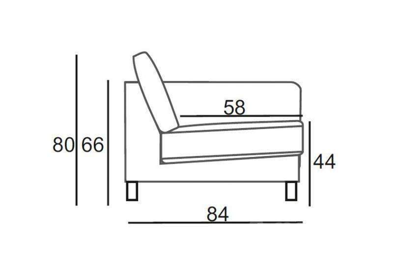 Alverna 2.5 Zits + Hoek + 4 Zits + Longchair – foto 2 – A-meubel