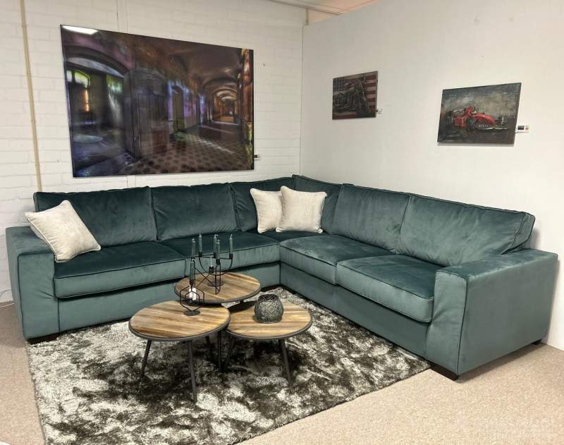 Hoekbank Frederiksoord Ottomaan + 3 Zits (2 delig) 292cm – foto 2 – A-meubel