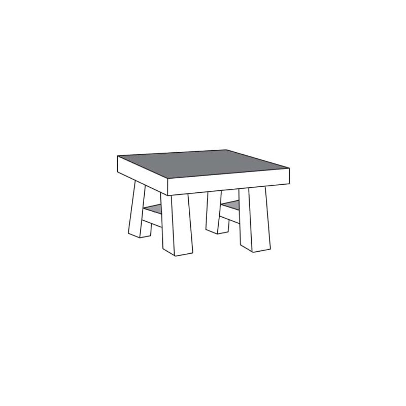 Toornwerd Hoektafel HT1-K 68cm – foto 2 – A-meubel