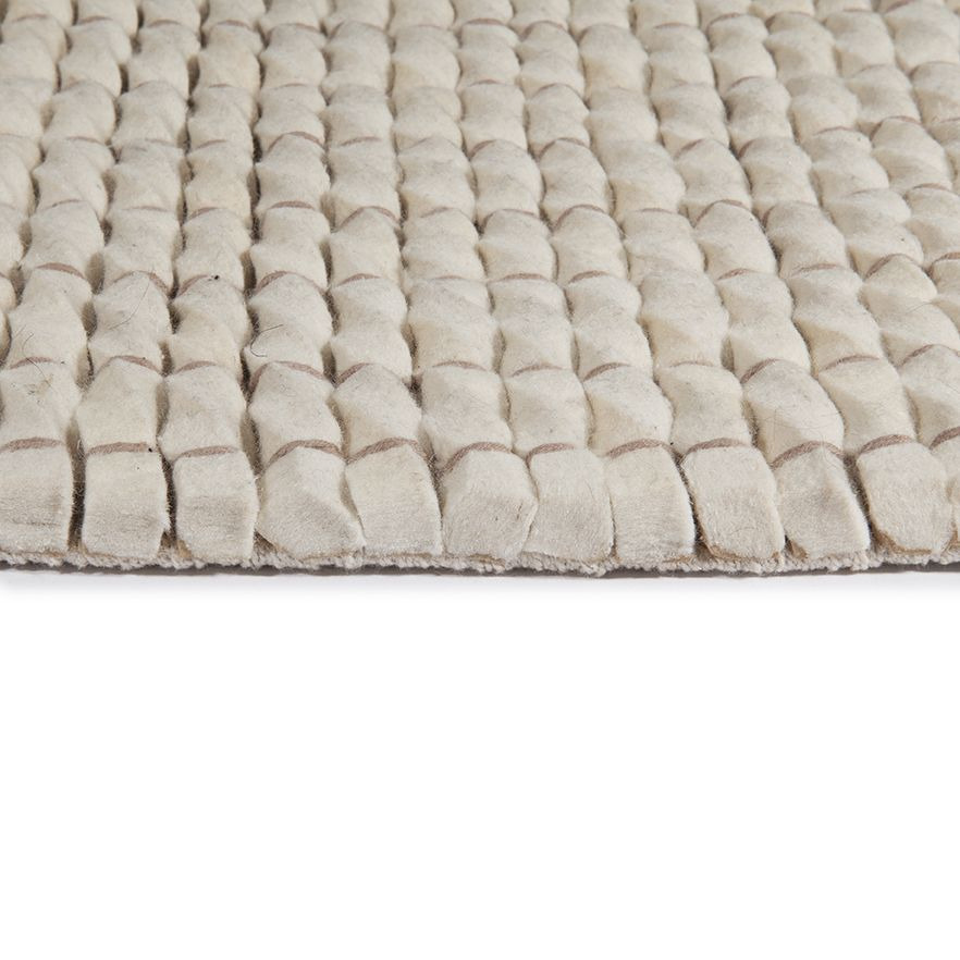 Vloerkleed London Wit 165cm – foto 4 – A-meubel