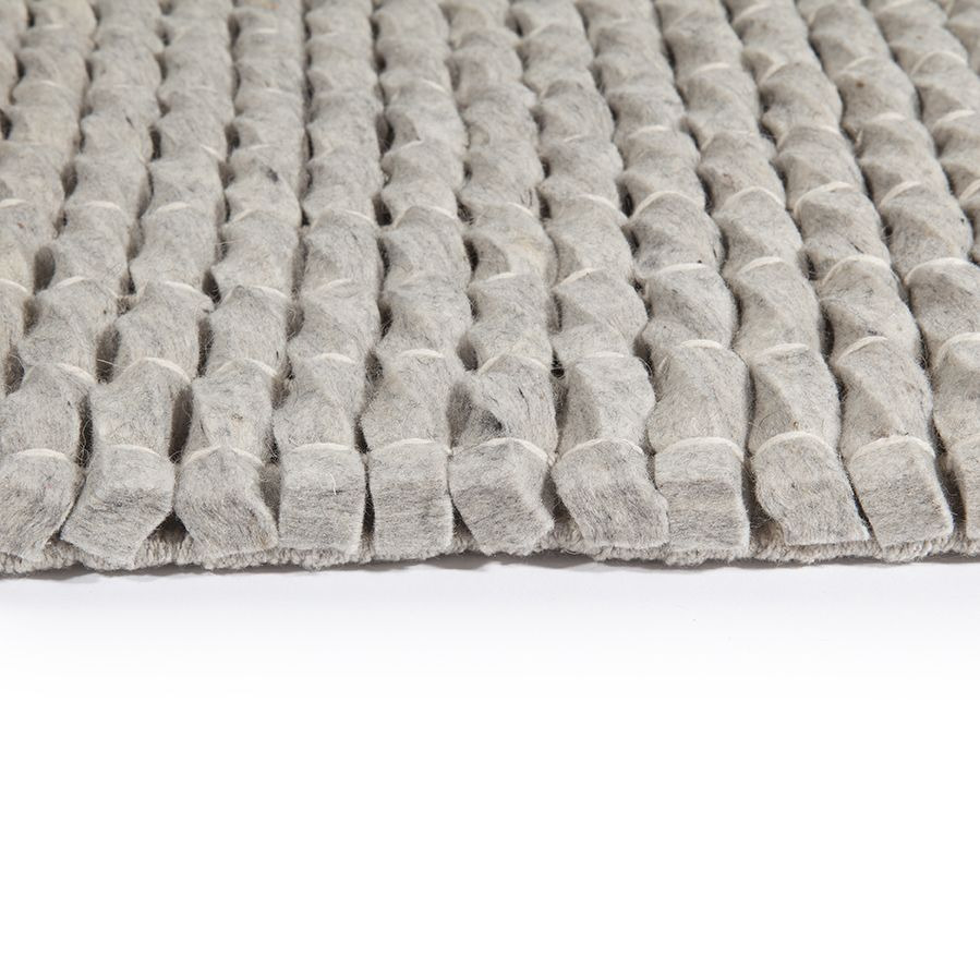 Vloerkleed London Zilver 165cm – foto 4 – A-meubel