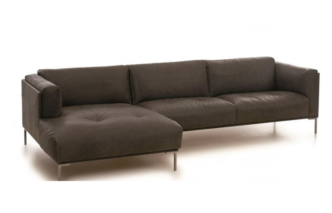 Loungebank Bern 2 Zits + Longchair Klein 256cm – A-meubel