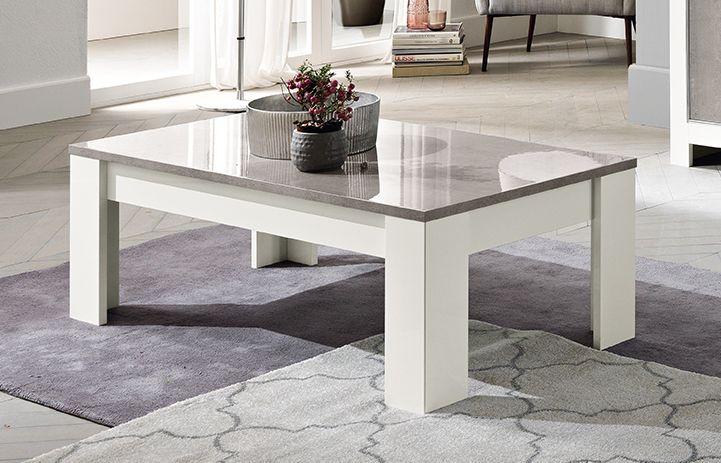 Marknesse Salontafel 126x67cm Wit/Marmer – foto 5 – A-meubel