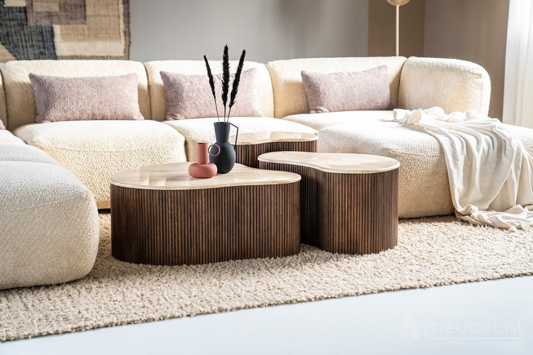 Salontafel Mari - 83x72x34cm - 95750 – foto 4 – A-meubel