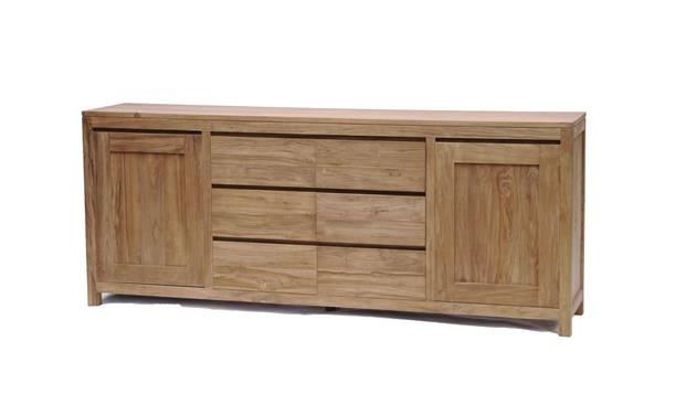 Corona Dressoir 2 drs 6 la 220cm – foto 2 – A-meubel
