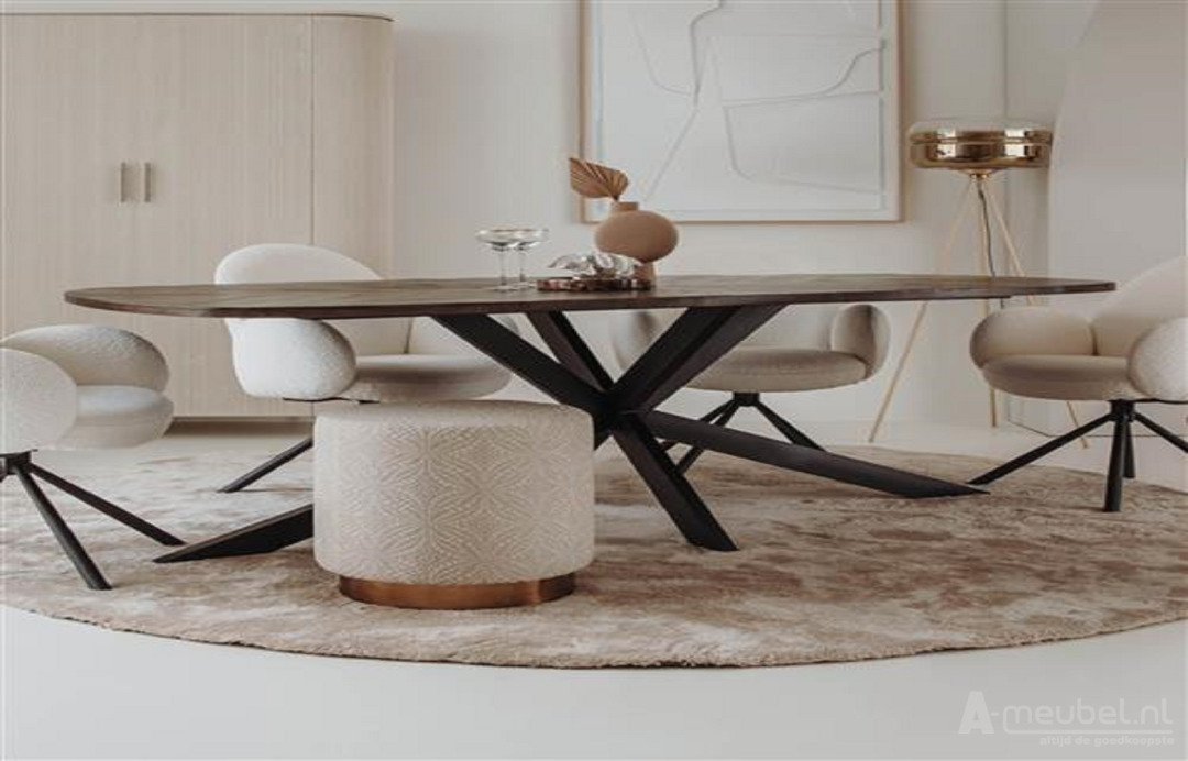 Eetkamertafel Silvi - 220cm – foto 8 – A-meubel