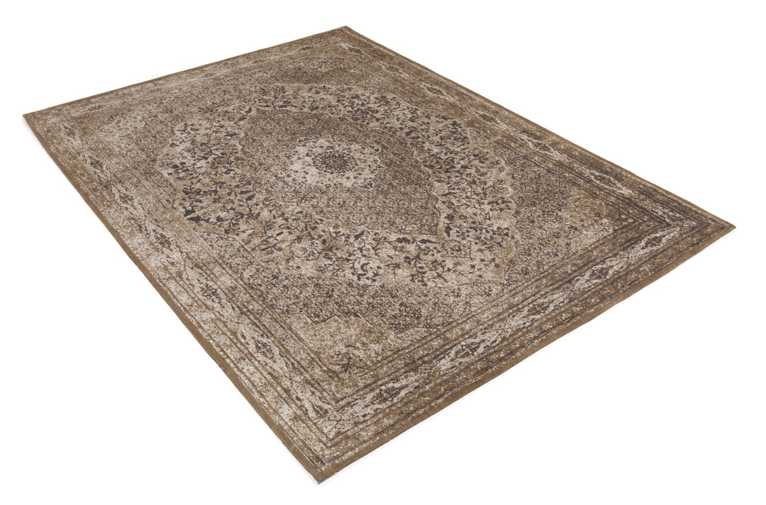Vloerkleed Tabriz Bruin 240cm – foto 7 – A-meubel