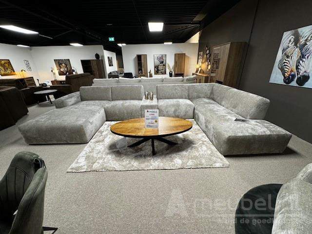 Veenendaal Longchair + 1 zit + Gestoffeerde Tafel + 1 zit + Ottomaan – foto 2 – A-meubel