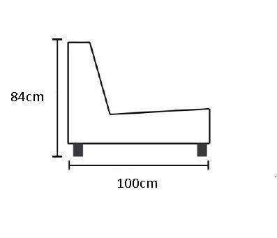 Hoekbank Venray 2 Zits + Ottomaan 251cm – foto 4 – A-meubel