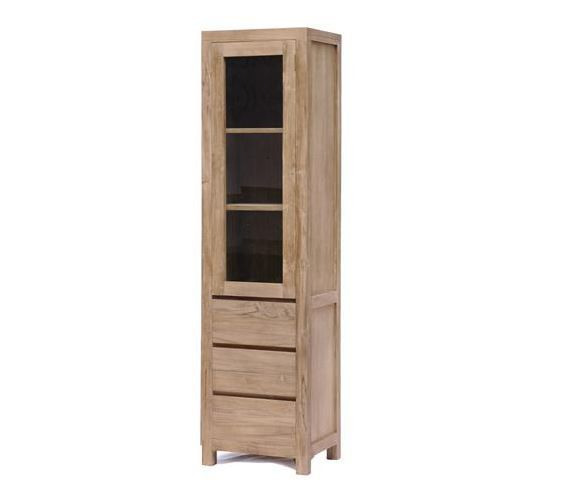 Vitrinekast Corona Vitrine 1 dr 50cm – foto 2 – A-meubel