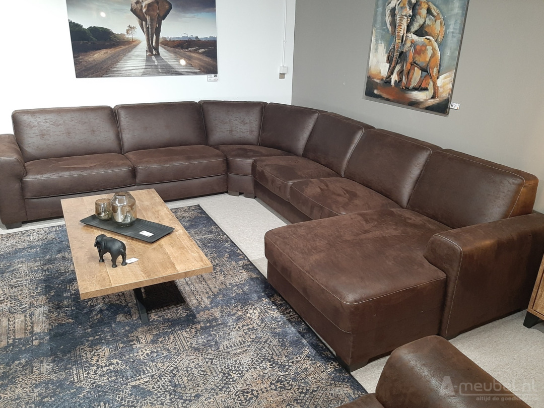 Hoekbank Voorburg Ottomaan 233cm – foto 2 – A-meubel