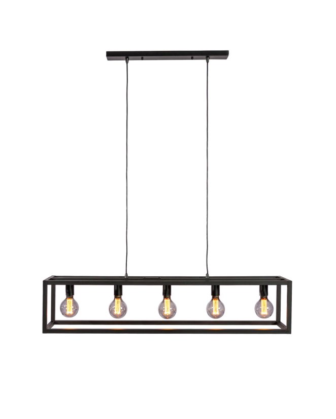 Hanglamp 5-lichts Bella 120cm – foto 10 – A-meubel