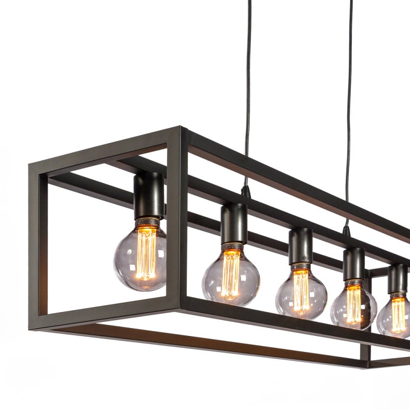 Hanglamp 5-lichts Bella 120cm – foto 9 – A-meubel