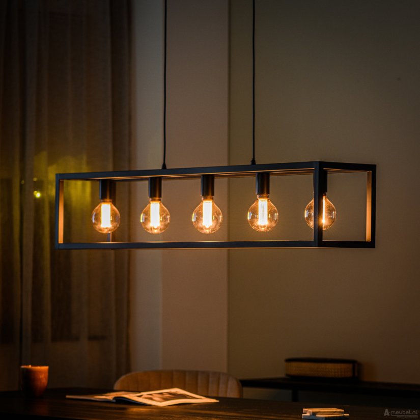 Hanglamp 5-lichts Bella 120cm – foto 2 – A-meubel