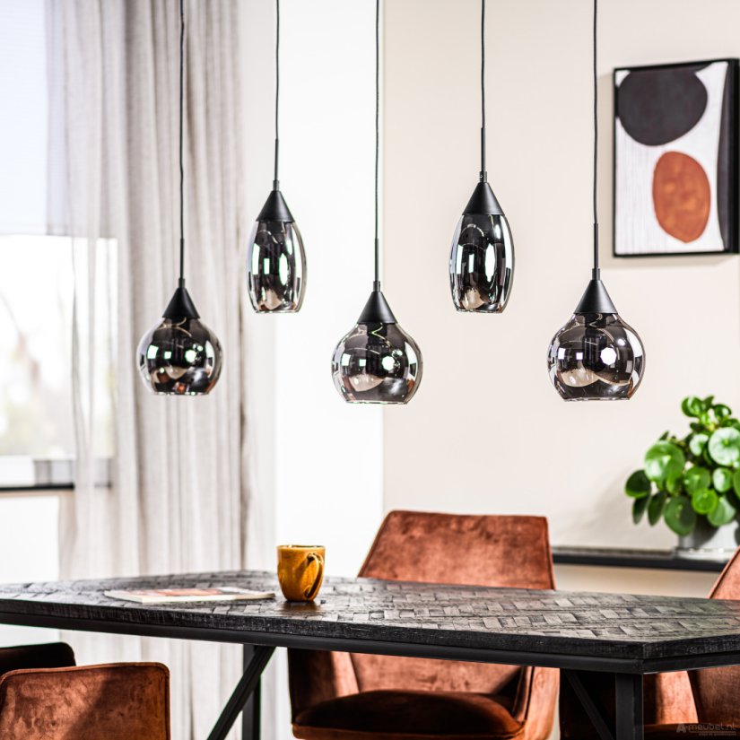 Hanglamp 5-lichts Lola 120cm – A-meubel