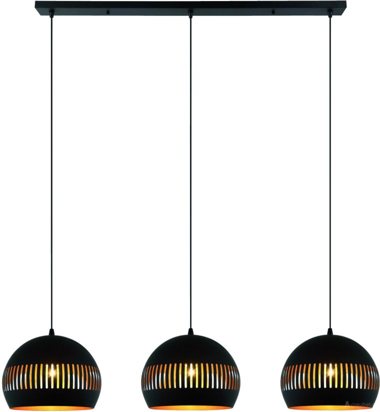 Hanglamp Lava 3-lichts 2 140cm – foto 5 – A-meubel
