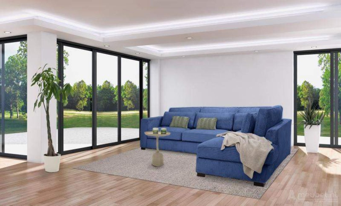 Almere Loveseat Blauw – foto 2 – A-meubel