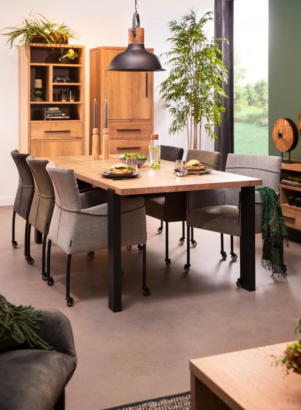 Eettafel Wognum 160cm – foto 2 – A-meubel