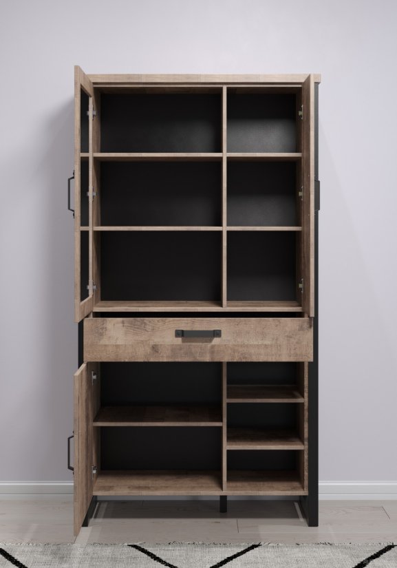 Eerbeek Vitrinekast 106cm – foto 4 – A-meubel
