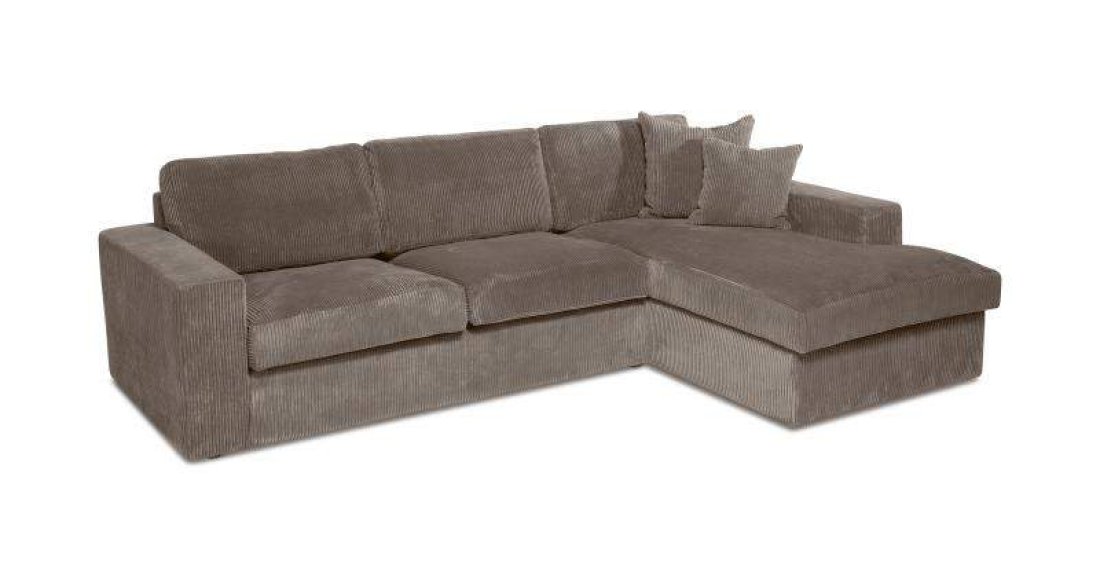 Leiden Longchair Taupe – A-meubel