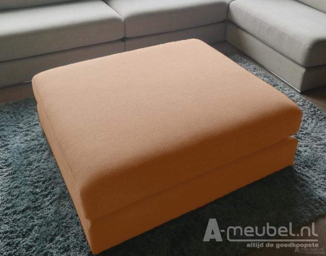Amersfoort Pouffe 113x103cm Beige – A-meubel