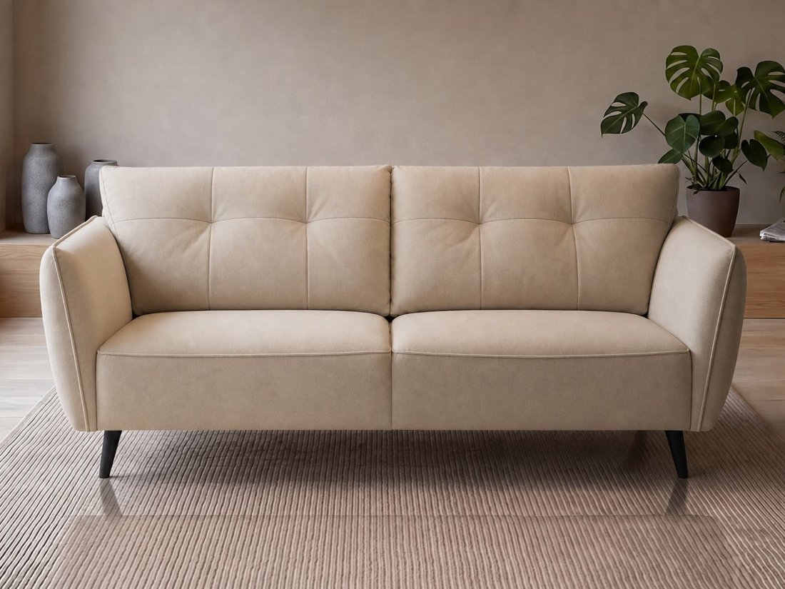 Akker 2.5 Zits in beige – kleurimpressie – A-meubel