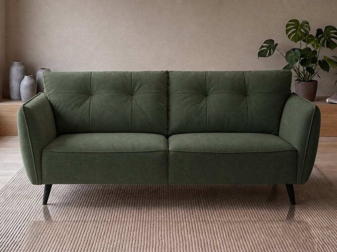 Akker 2.5 Zits in groen – kleurimpressie – A-meubel