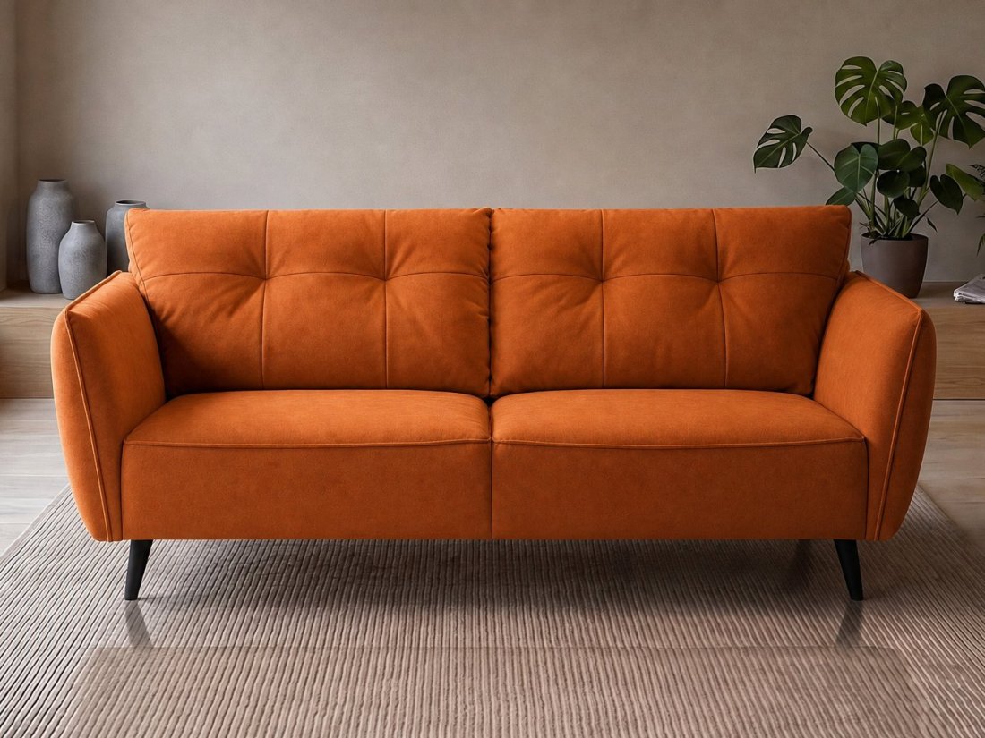 Akker 2.5 Zits in oranje – kleurimpressie – A-meubel