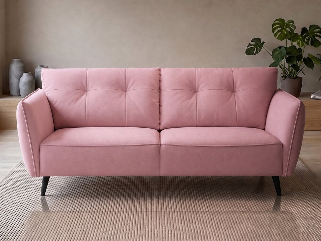 Akker 2.5 Zits in roze – kleurimpressie – A-meubel