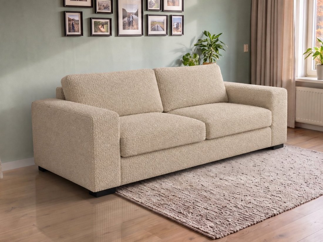 Almere 2.5 Zits in beige – kleurimpressie – A-meubel