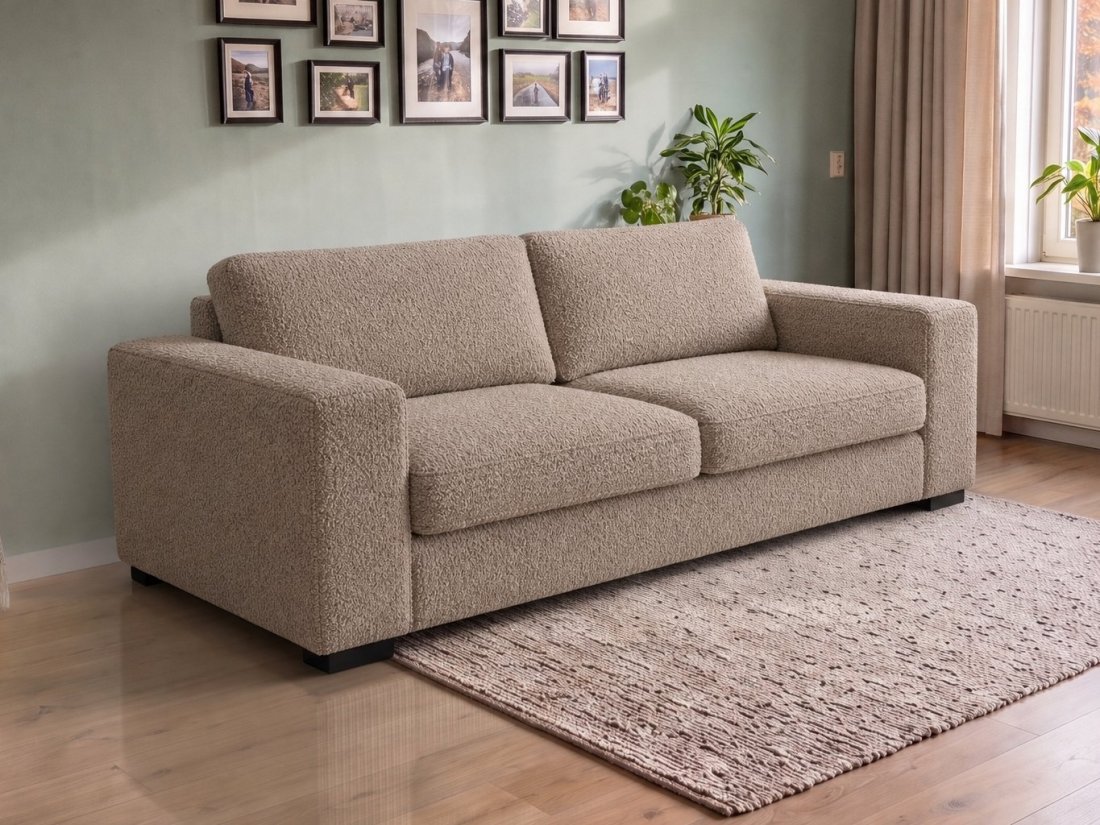 Almere 2.5 Zits in taupe – kleurimpressie – A-meubel