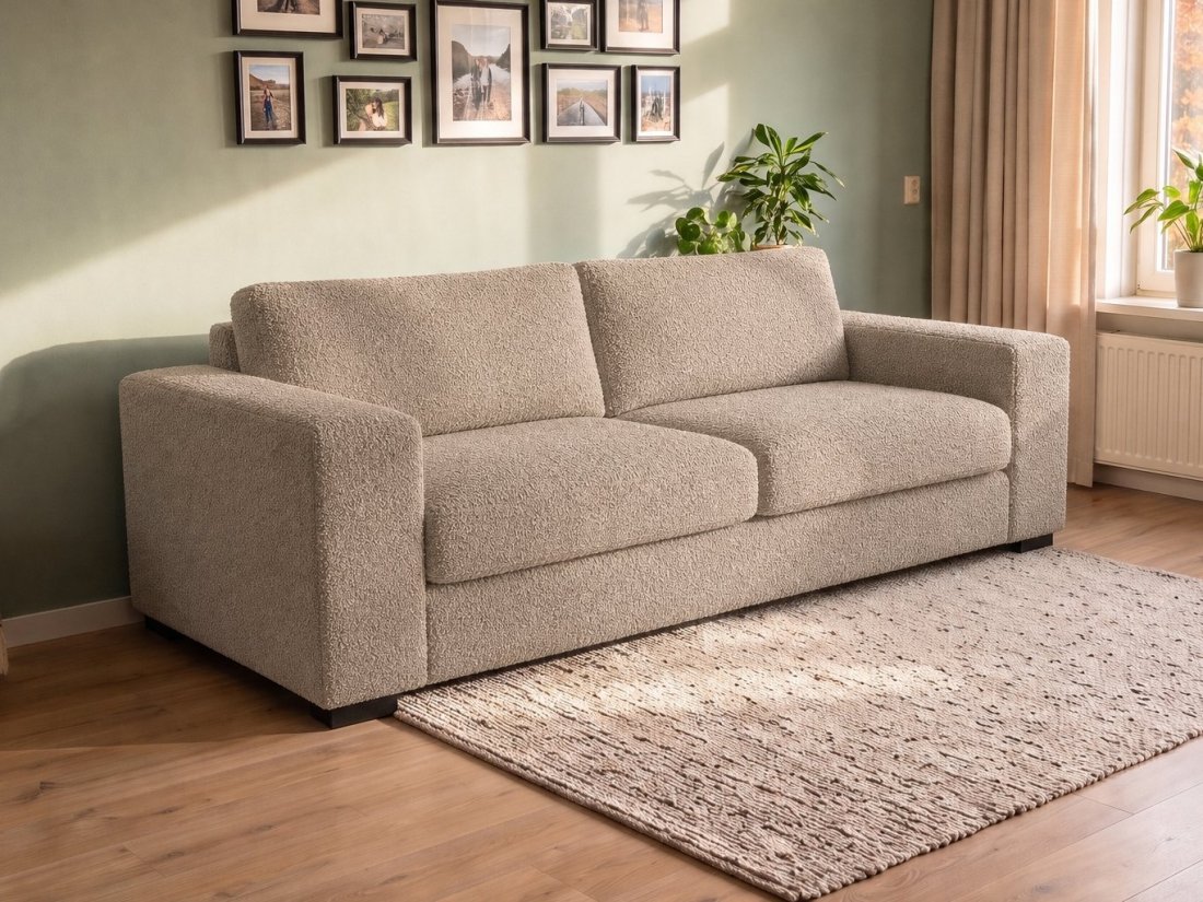 Almere 3 Zits in taupe – kleurimpressie – A-meubel