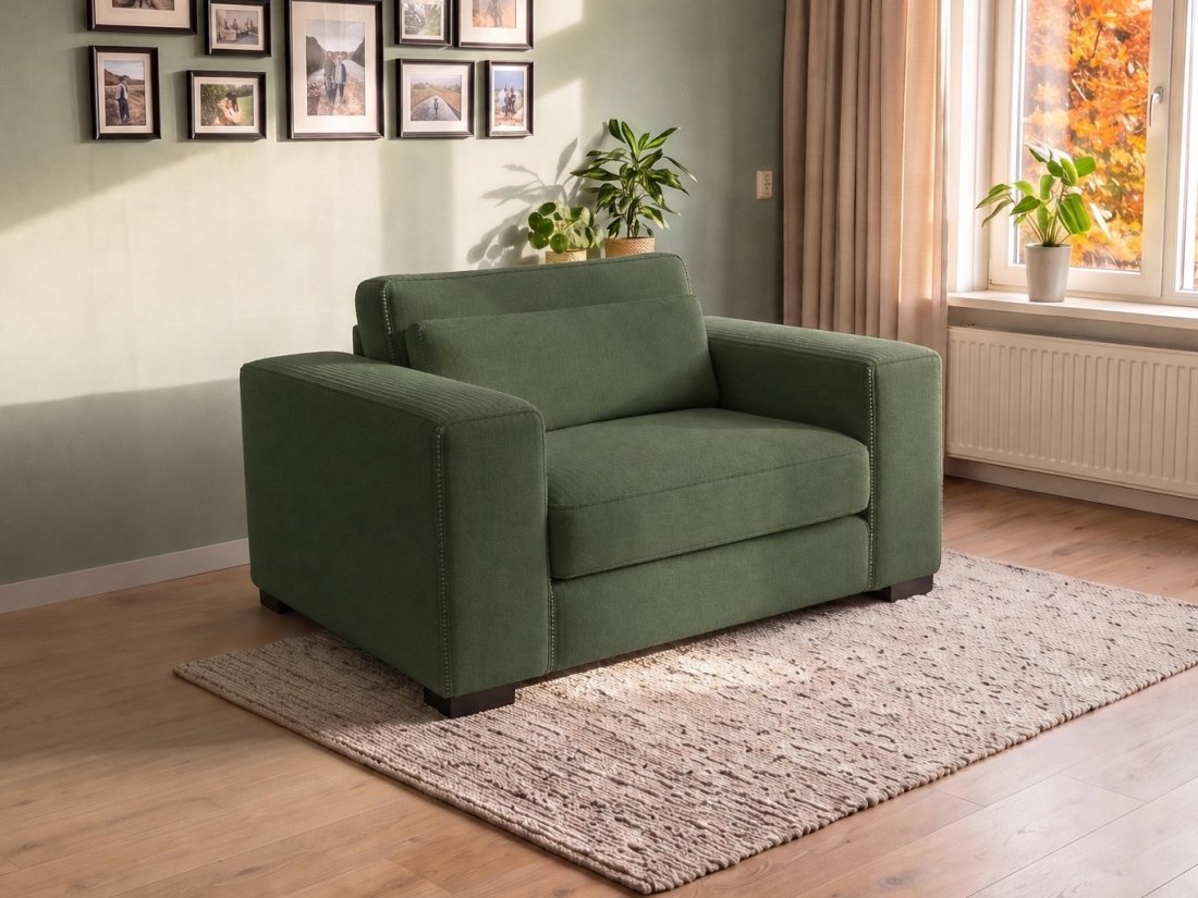 Almere Loveseat in groen – kleurimpressie – A-meubel